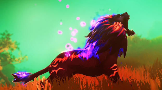 Lion Immortals Fenyx Rising Wallpaper 1080x1920 Resolution