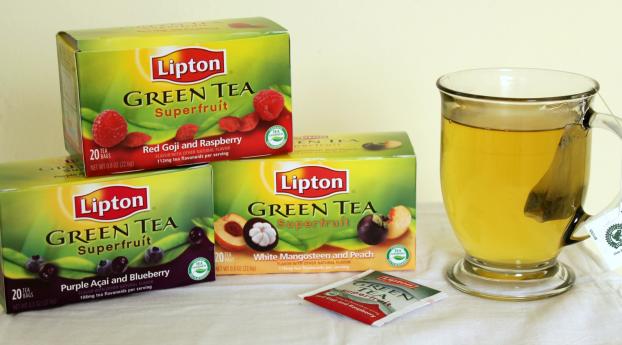 lipton, green tea, bags Wallpaper