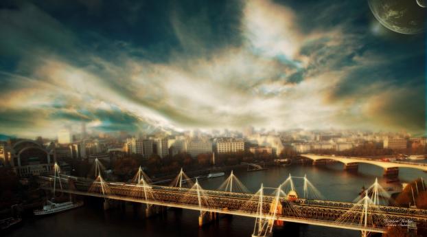 london, bridge, river Wallpaper 540x960 Resolution