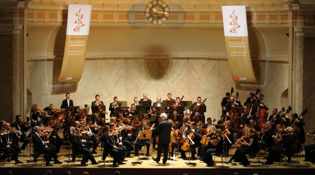 london philharmonic orchestra, scene, show Wallpaper 540x960 Resolution