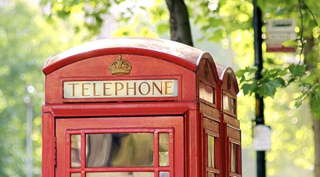 london, telephone booth, england Wallpaper