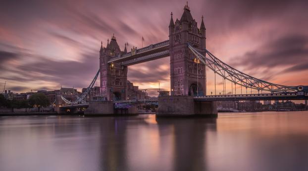 London Thames Tower Bridge Wallpaper 2560x1440 Resolution