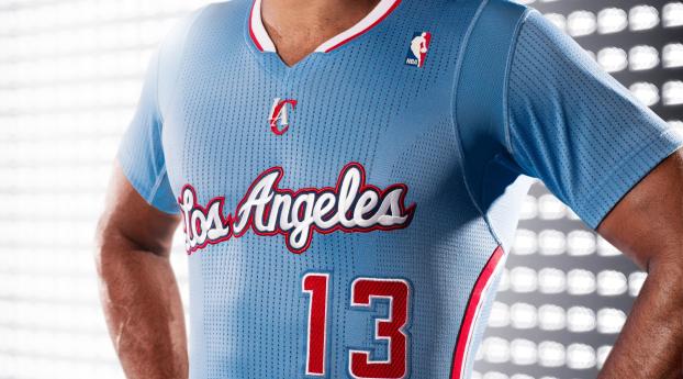 los angeles clippers, basketball, t-shirt Wallpaper 2560x1440 Resolution