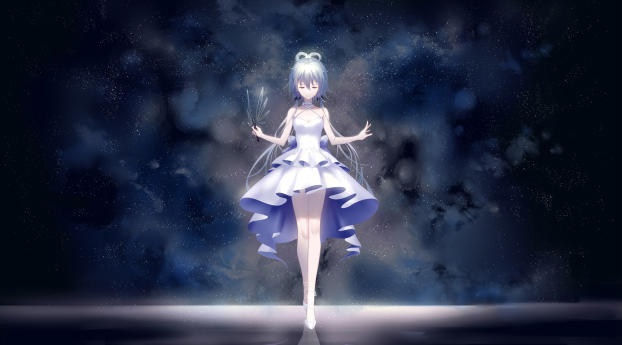 Luo Tianyi Vocaloid Wallpaper 236x486 Resolution