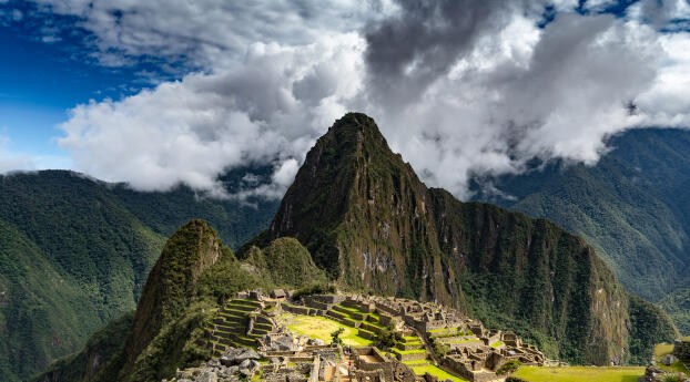 Machu Picchu HD Peru Wallpaper 1080x2310 Resolution