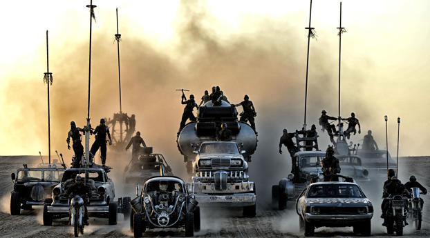 Mad Max Fury Road Vehicles Wallpapers Wallpaper 2500x900 Resolution