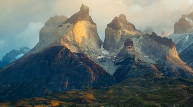 Magallanes Mountain Chile Wallpaper