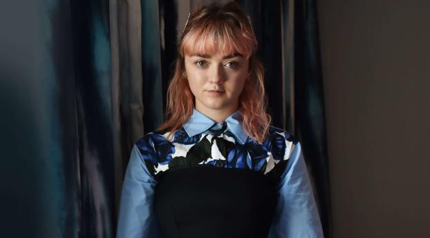 Maisie Williams Face 2019 Wallpaper