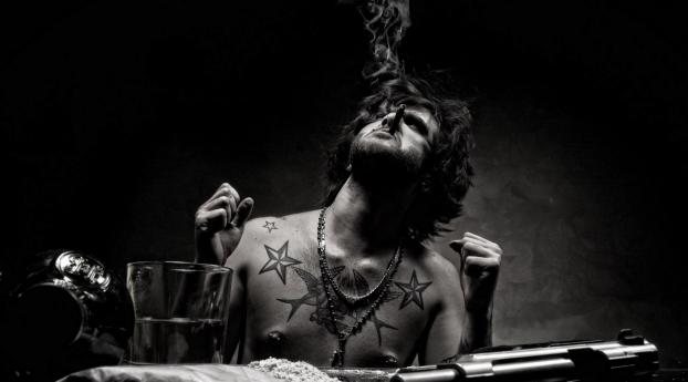 1242x2688 man, tattoo, cigar Iphone XS MAX Wallpaper, HD Man 4K Wallpapers,  Images, Photos and Background - Wallpapers Den