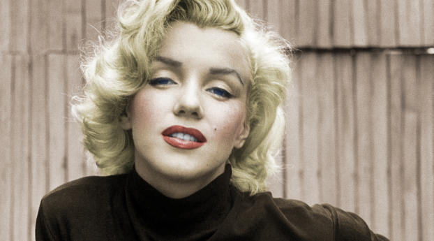 Marilyn Monroe Childhood Images Wallpaper 1080x2280 Resolution