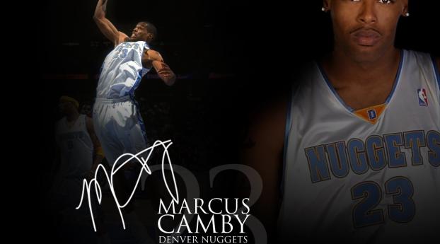 markus camby, denver nuggets, player Wallpaper