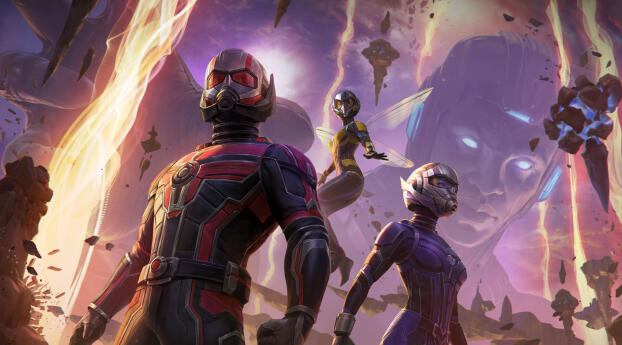 Marvel Future Fight Ant-Man and the Wasp Quantumania Wallpaper 1280x1024 Resolution
