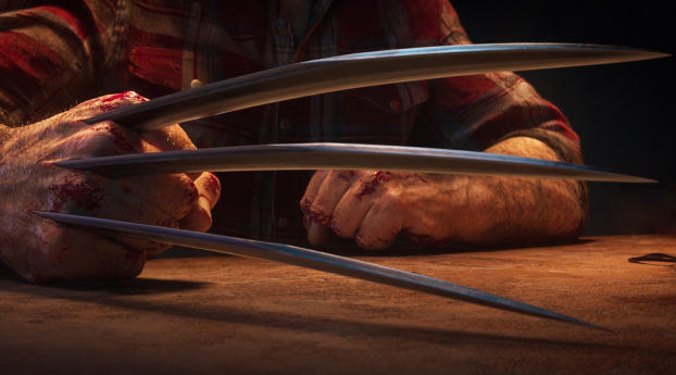 Marvel's Wolverine Claws in Game Wallpaper 1080x2232 Resolution