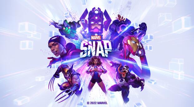 Marvel Snap 4K Gaming Poster Wallpaper 5120x2879 Resolution