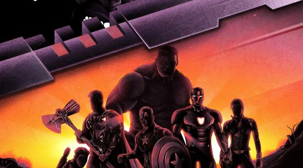 Marvels Avengers Endgame Wallpaper 1125x2436 Resolution