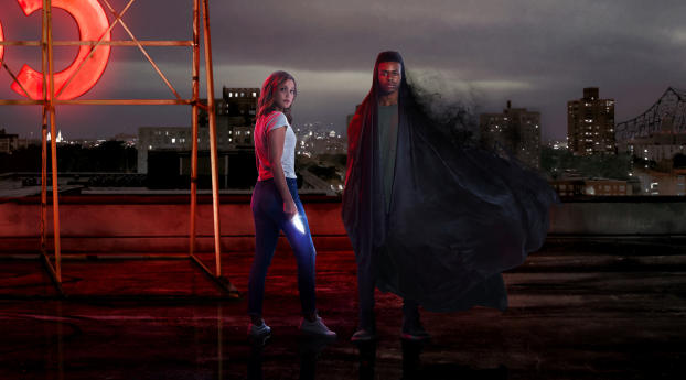 Marvels Cloak And Dagger Tv Show Poster Wallpaper
