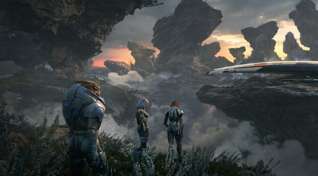 Mass Effect 2023 Wallpaper 1080x2244 Resolution