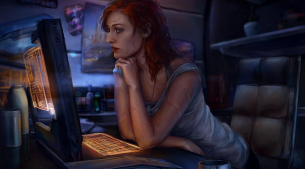 Mass Effect Commander Shepard Wallpaper 2560x1024 Resolution