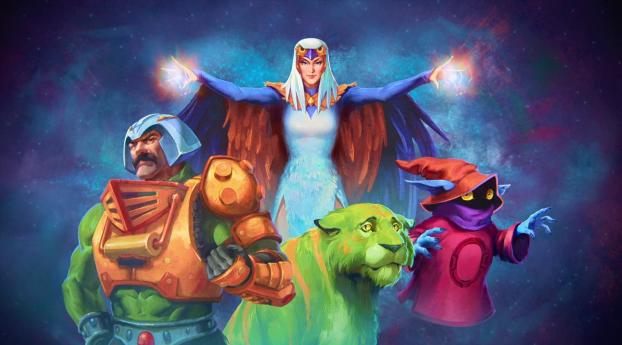 Masters Of The Universe Revelation New Wallpaper 480x320 Resolution
