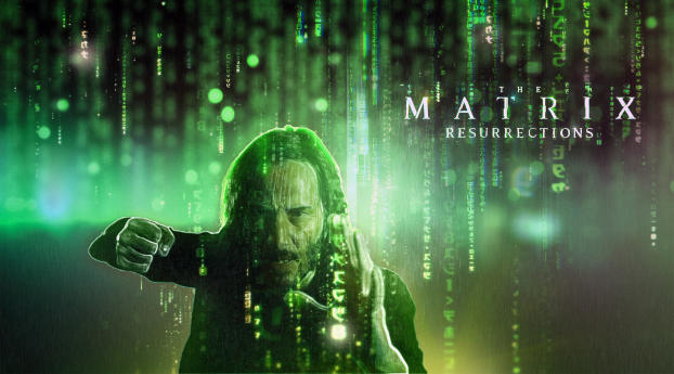 Matrix Resurrections HD Fan Art Wallpaper