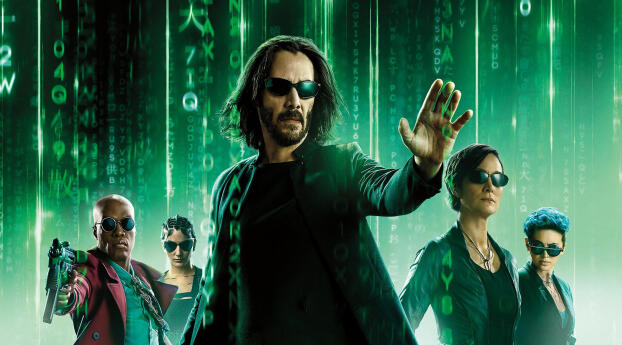 Matrix Resurrections HD Movie Wallpaper
