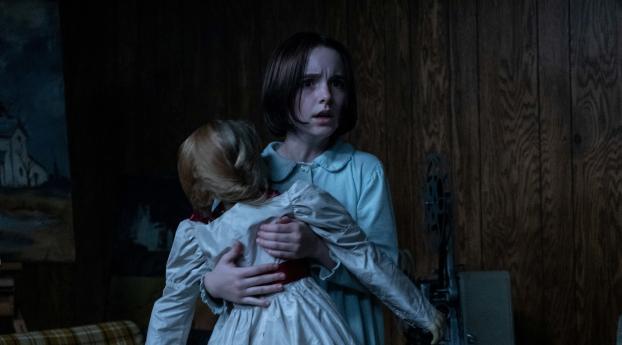 Mckenna Grace In Annabelle Comes Home Wallpaper 840x1160 Resolution