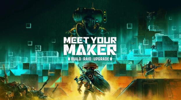 Meet Your Maker HD Gaming 2022 Poster Wallpaper 4096x2160 Resolution