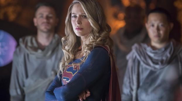 Melissa Benoist In Supergirl Season 3 2017 Wallpaper 1600x900 Resolution