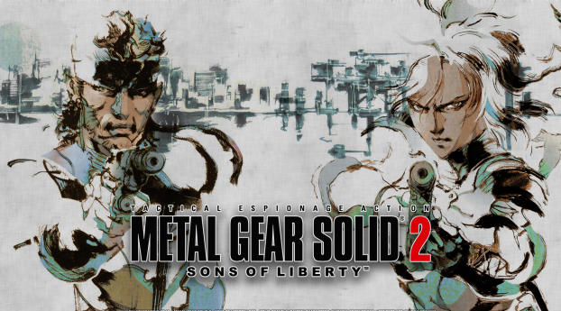 Metal Gear Solid 2 Sons of Liberty Wallpaper 1440x310 Resolution