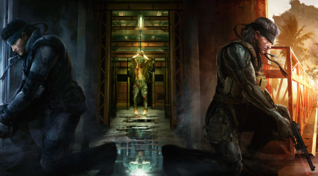 Metal Gear Solid Sins of the Father Wallpaper 319x720 Resolution