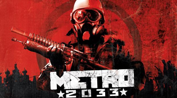 metro 2033, soldier, helmet Wallpaper 1400x1050 Resolution