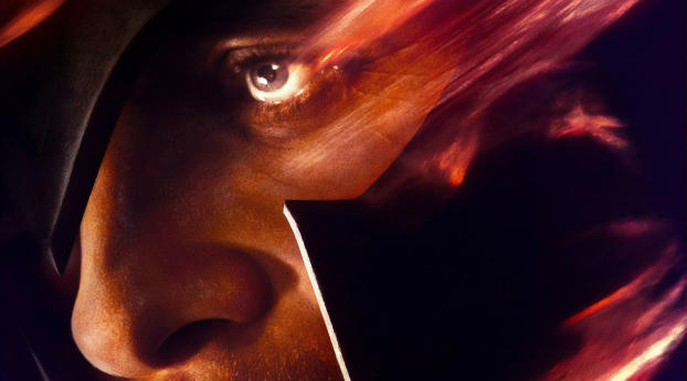 Michael Fassbender as Magneto X-Men Dark Phoenix Poster Wallpaper 480x484 Resolution