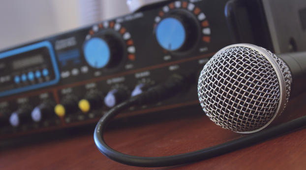 microphone, music, amplifier Wallpaper 1280x2120 Resolution