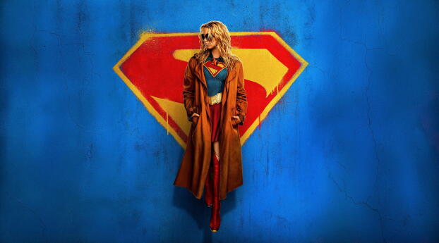 Milly Alcock as Supergirl Wallpaper 1024x768 Resolution