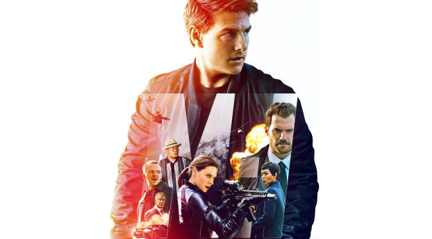 Mission Impossible Fallout Official Poster Wallpaper 2048x273 Resolution