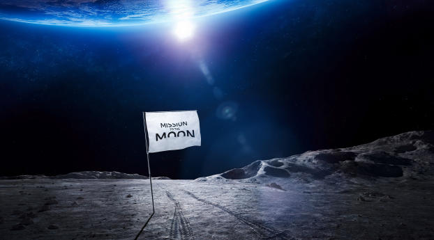 Mission to the Moon Wallpaper 1440x900 Resolution
