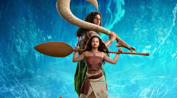 Moana Movie Poster Wallpaper 2880x1800 Resolution