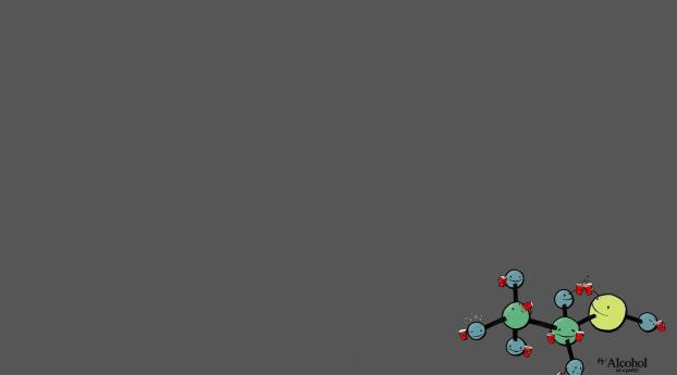 molecule, multi-colored, form Wallpaper