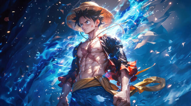 Monkey Luffy 4k One Piece 2024 Art Wallpaper 600x800 Resolution