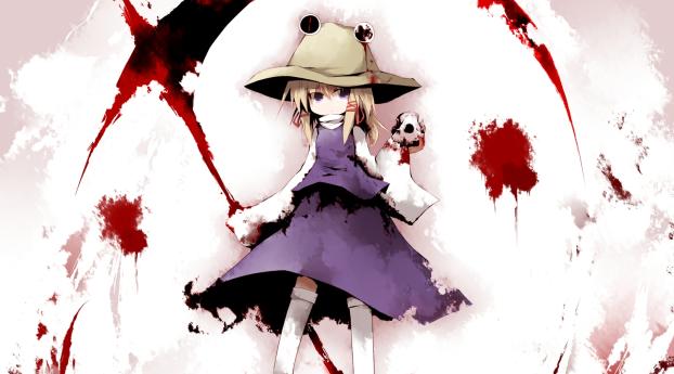 moriya suwako, girl, hat Wallpaper 2048x2048 Resolution