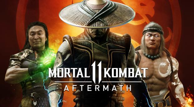 Mortal Kombat 11 Aftermath Wallpaper 1500x768 Resolution