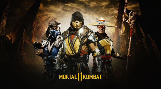 Mortal Kombat 11 Poster Wallpaper 1920x1080 Resolution
