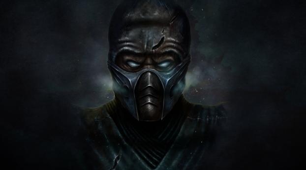 mortal kombat, ninja, mask Wallpaper 640x1136 Resolution
