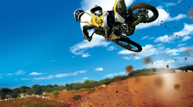 motorcycle, extreme, racer Wallpaper