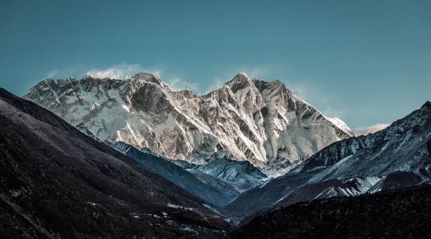 mountain, high, beautiful landscape Wallpaper 1280x800 Resolution