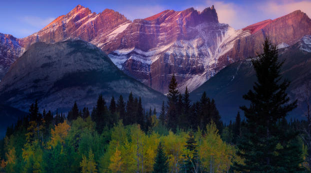 mountain, peak, sky Wallpaper 1280x800 Resolution