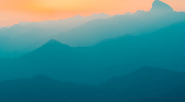 Mountains In Brazil Sunrise Wallpaper 2560x1700 Resolution