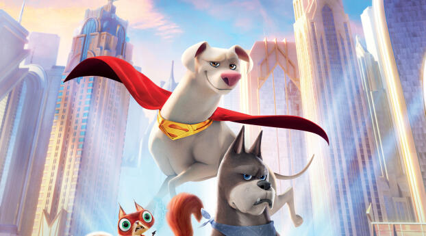 Movie DC League Of Super-Pets Wallpaper 1080x2636 Resolution