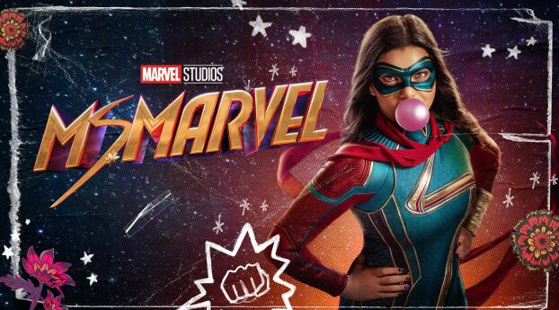 Ms. Marvel 4k Kamala Khan Wallpaper 1080x2316 Resolution