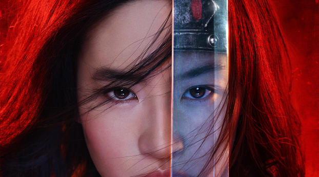 Mulan 2020 Movie Poster Wallpaper 320x240 Resolution